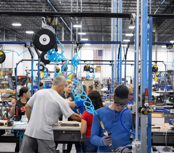 Assembly Line Riveting