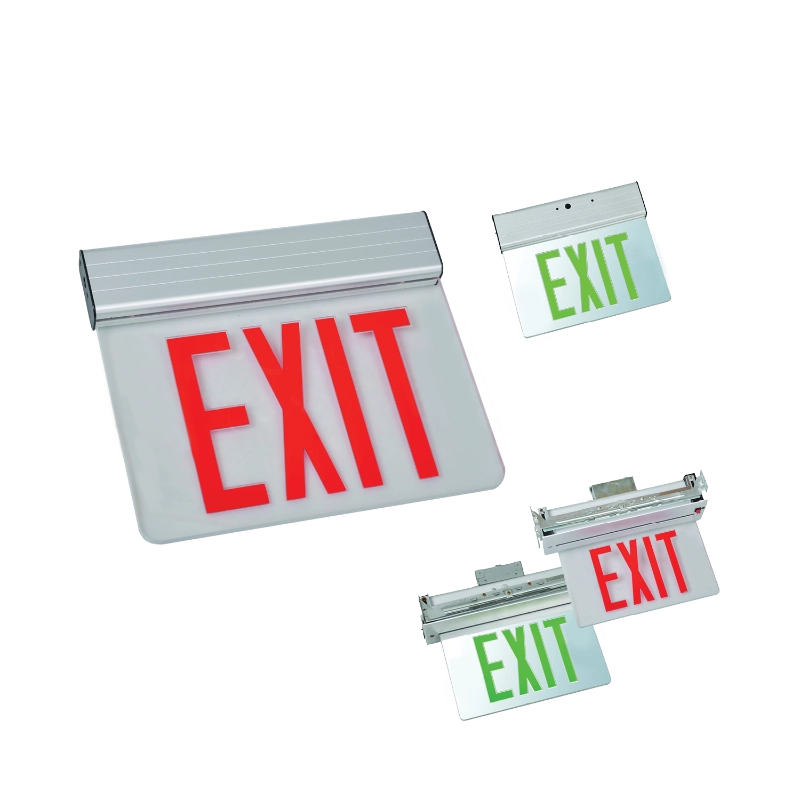 Edge-Lit-Exit Signs