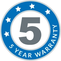 Five Year Warranty