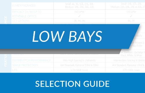 Selection Guide Low Bays